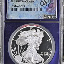 2003 W $1 American Silver Eagle NGC PF69UCAM