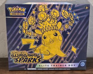 Pokemon Surging Sparks ETB, new