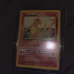 Charmander Pokémon Card