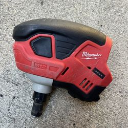 Milwaukee 2458-20 12V M12 Cordless Lithium-Ion Palm Nailer, 2700 BPM (Tool Only) $130
