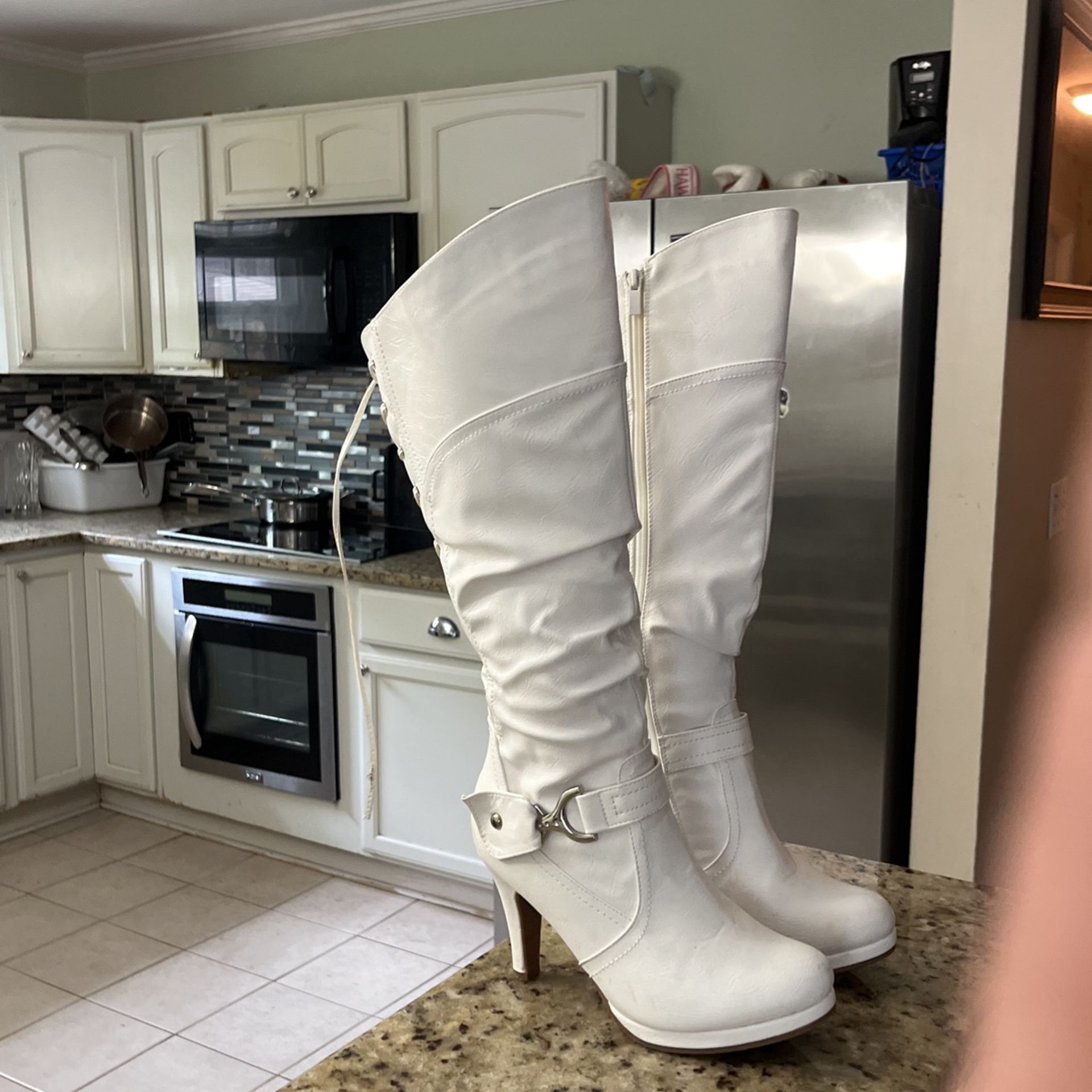 White Boots