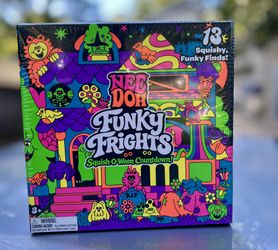 Needoh Funky Frights Squish-O-Ween Countdown