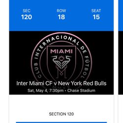 Inter Miami Vs. New York Red Bulls 