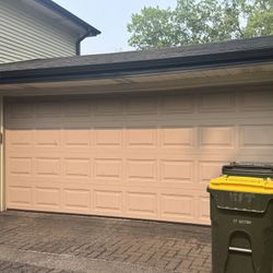 Garage Door Insulated Sandwich 16 X 7 With Railings And Motor If Needed 