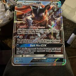Pokemon TCG Greninja GX Jumbo SM197