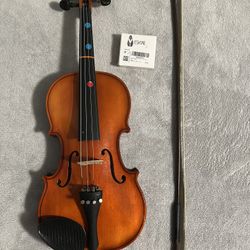 3/4 Violin w/ Bow – Beginner Friendly, New Strings