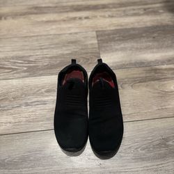 Women black Skechers slip resistant