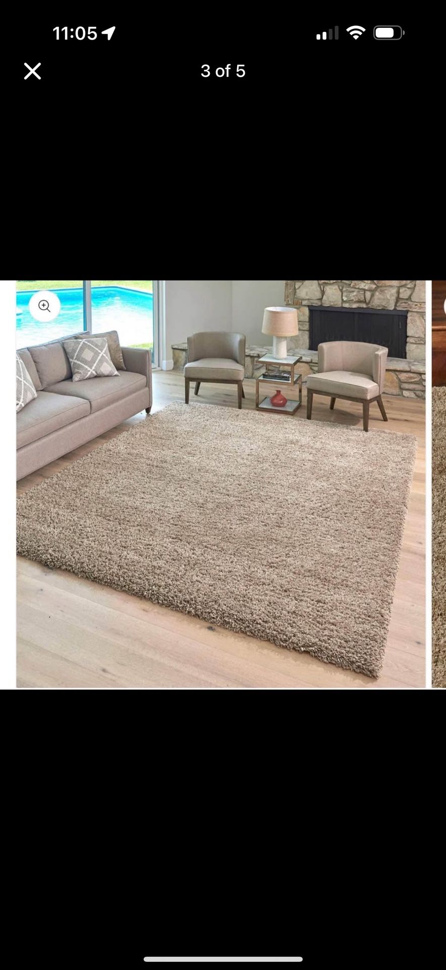 Two Shag Carpets - 8’x10’