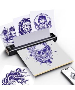 Rongta Tattoo Stencil Printer F81S, Bluetooth Wireless Thermal Printer