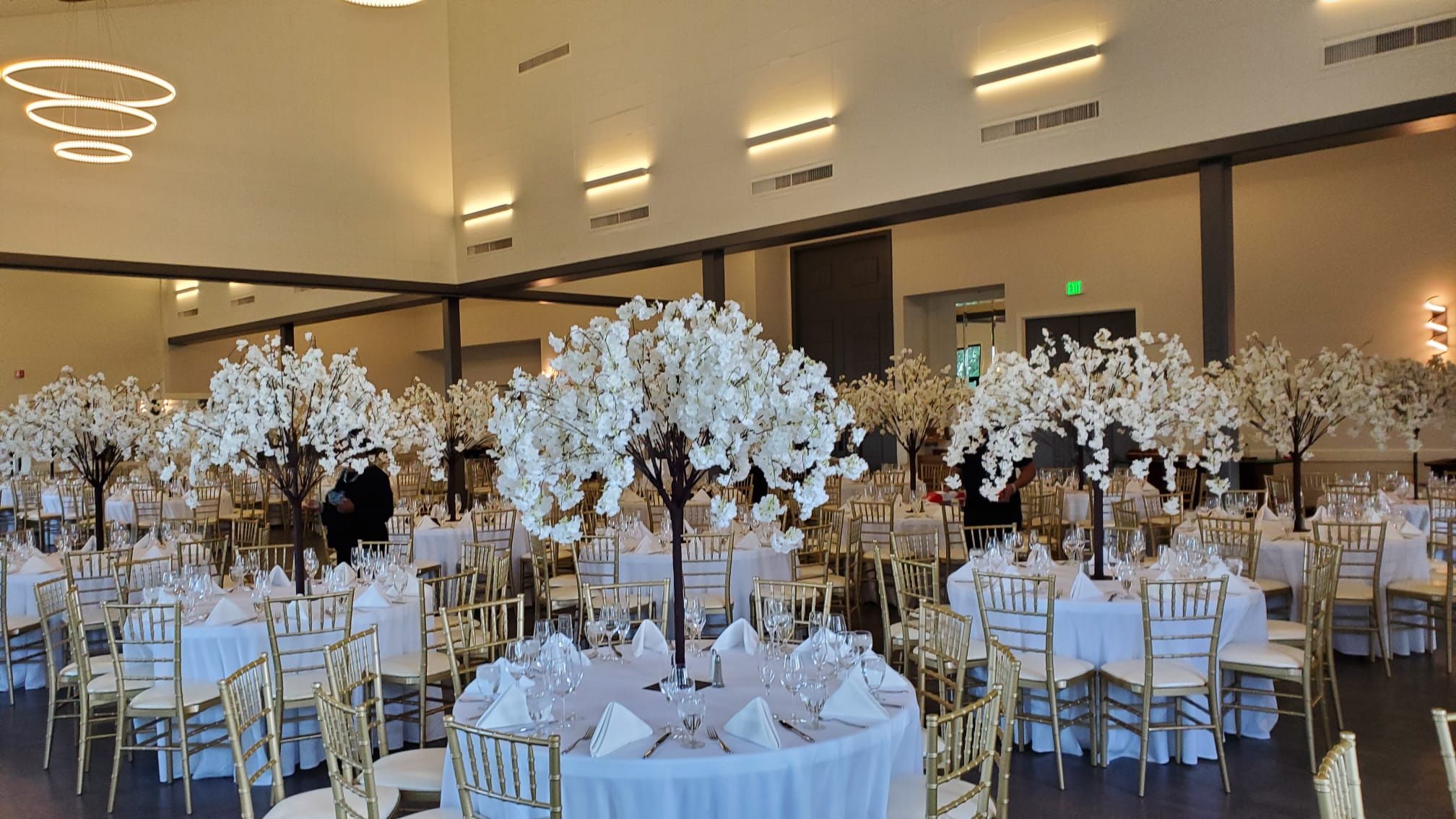 Cherry Blossom Centerpieces
