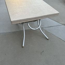 folding card table 