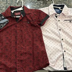 4 Boys Dress Shirts - SIZE 5