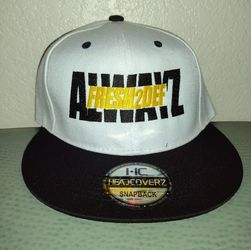 Embroidered Snapback Hat