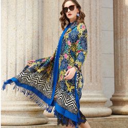 Extra Large 100% Australia Fine Wool Shawls /Scarf-96inx43in