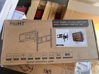 Full-motion TV Wall Mount for 32"-55" LED, LCD Flat Panel TVs