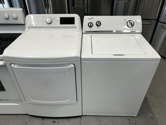 Whirlpool Top Load Washer and LG Dryer Mixed Set