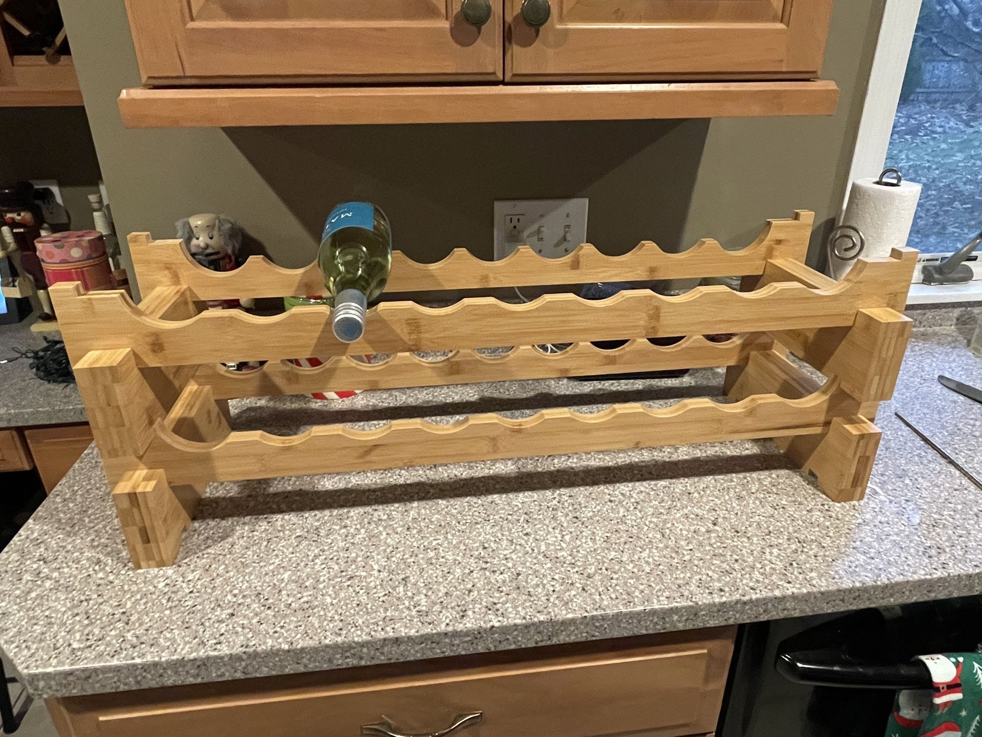Bamboo Wine Rack