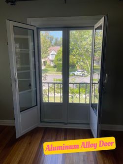 Aluminum Frame Glass Doors