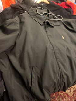 Polo windbreaker 5xl has a rip