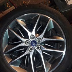 Ford 20" 5 Lug Wheels And Tires