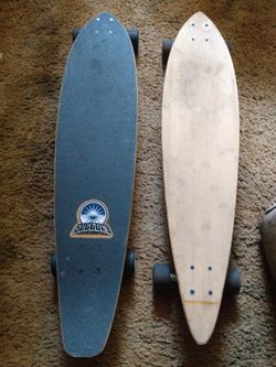 Longboard  Skateboard With Paris Trucks And Gullwing. Nice!