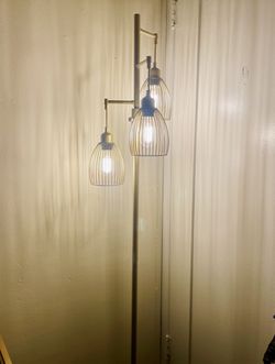 Gold Dimmable Standing Lamp