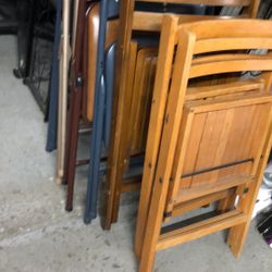 Folding chairs