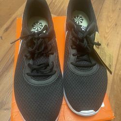 Nike Men's Low Sneaker Shoes, Black White Barely Volt Black,  Size 12