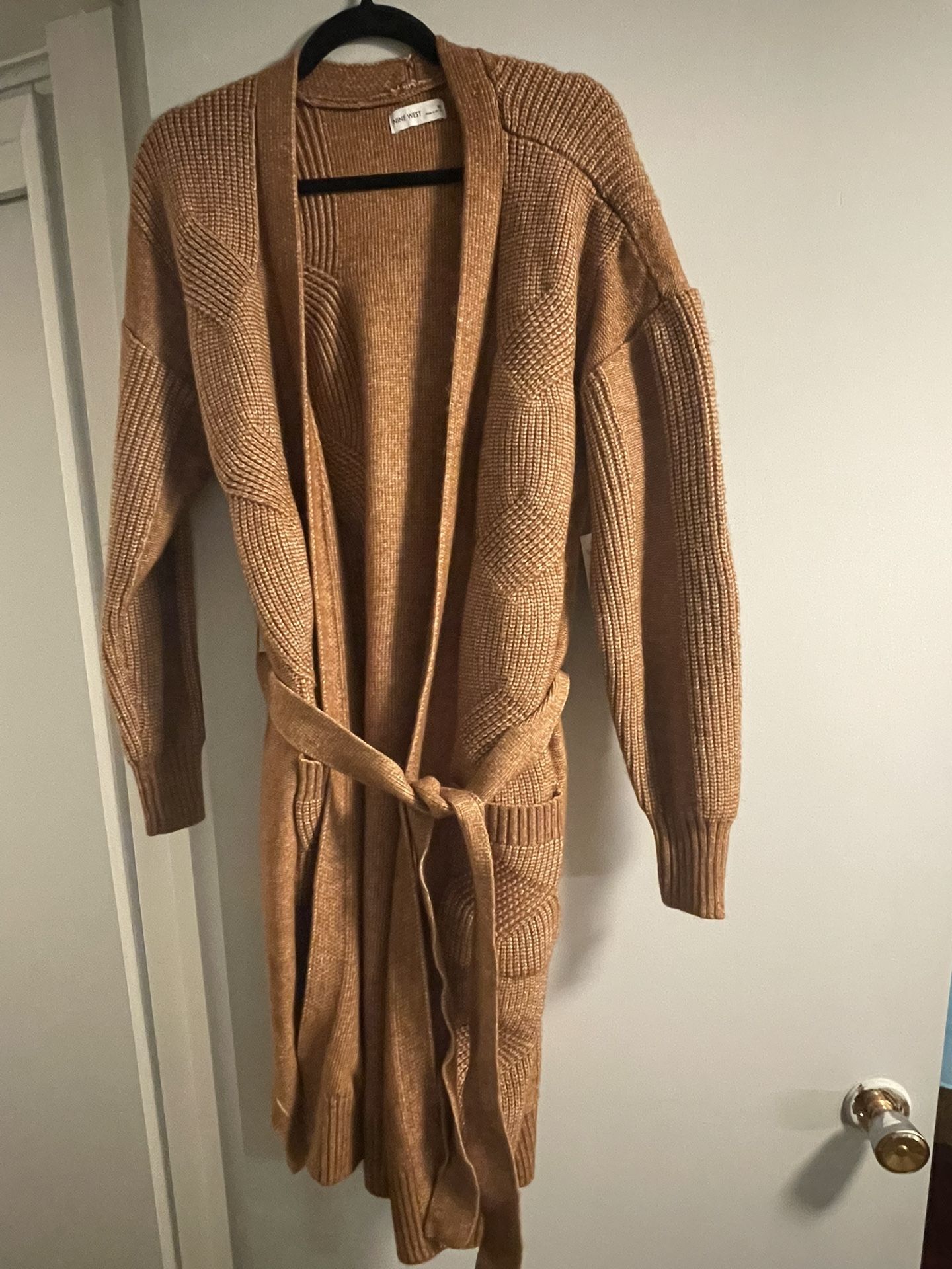 Women’s Nine West Belted Cardigan New With Tags