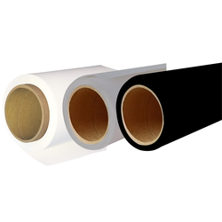 3 Seamless Paper Backdrops in White, Black, and Grey for Photography & Video