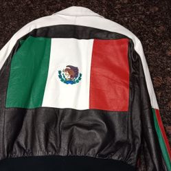 Mexican Leather Jacket For Cinco De Mayo Get It While It's Here