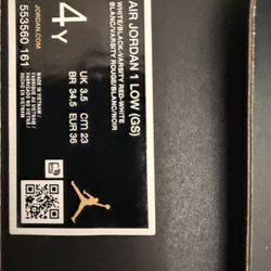 air jordan 1 low (GS)