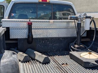 Truck Toolbox + Diesel Aux Tank
