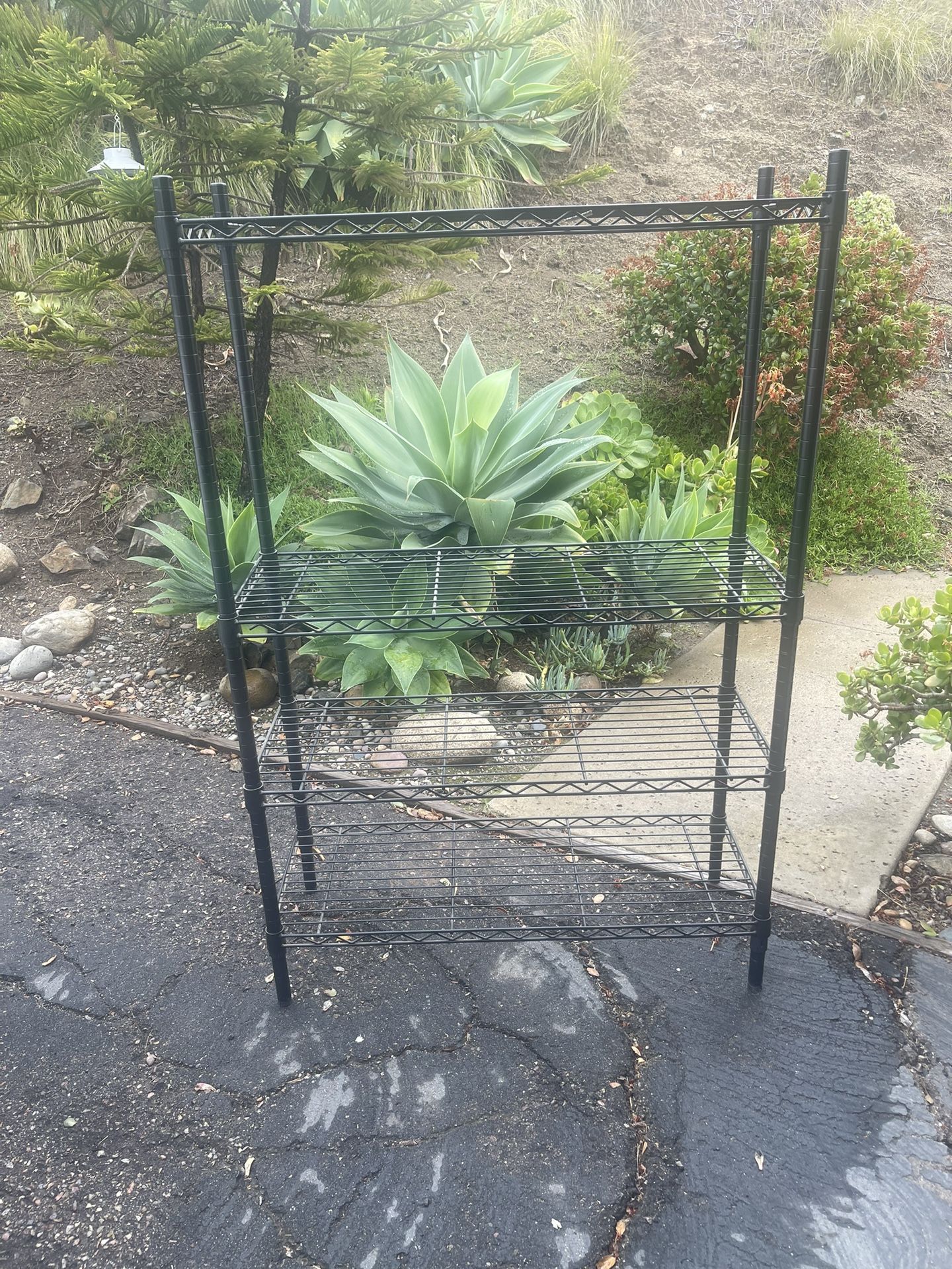 Metal 4 Shelf Storage Unit