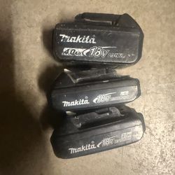 Makita batteries