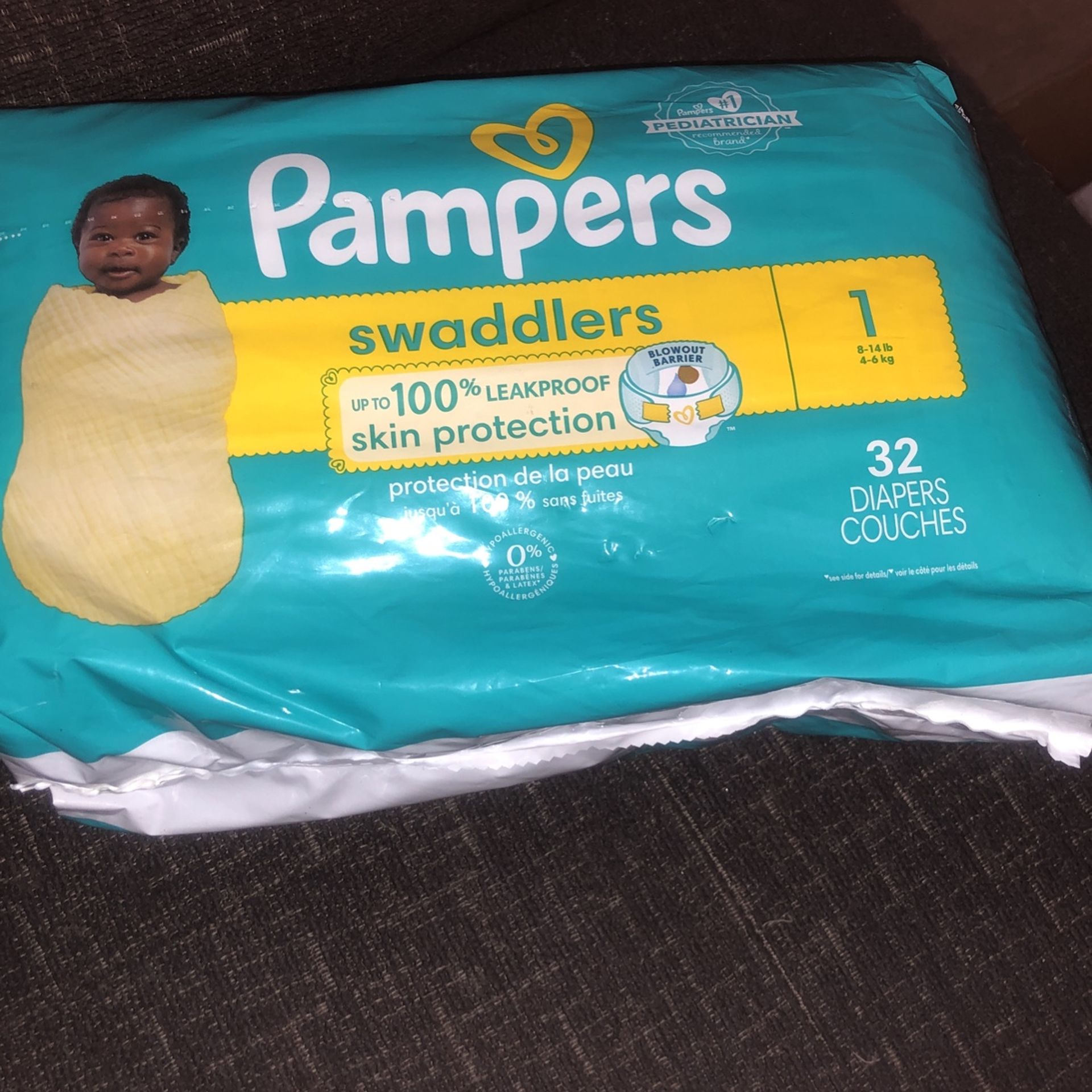Pampers Diapers Size 1