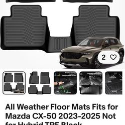Mazda CX-50 Mat Set, 23-25’ (complete).  NEW