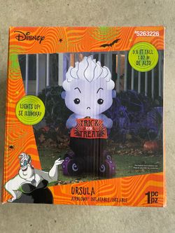New Disney Ursula Halloween inflatable