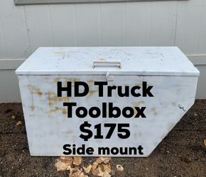 HD Truck Toolbox Side mount $175 - Corrales