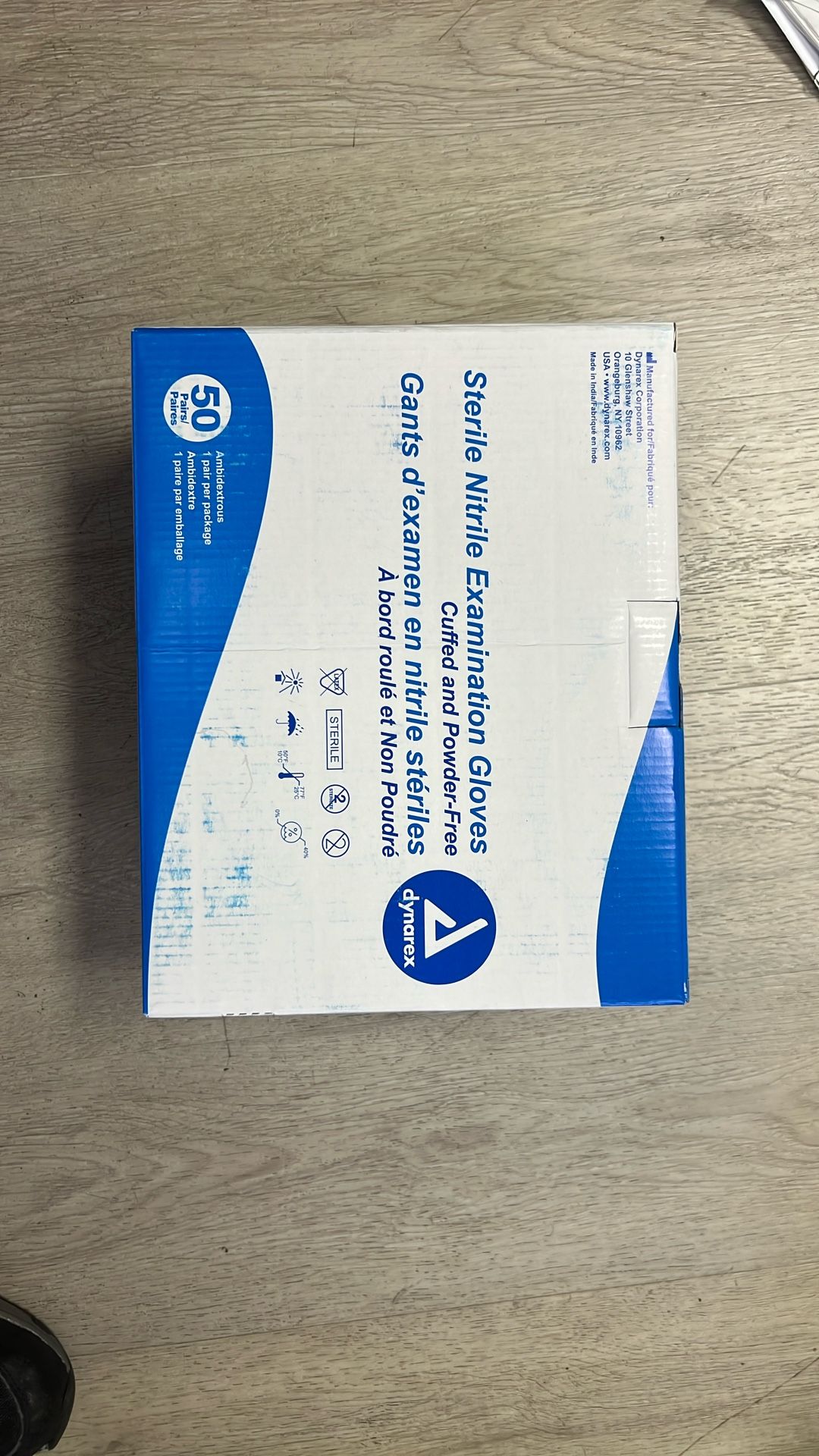 Sterile Nitrile Exam Gloves