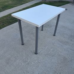 White IKEA table