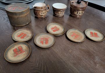 Vintage breakfast set