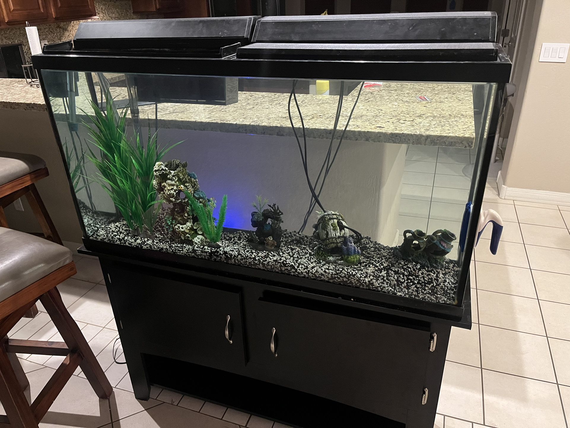 60 Gallons Aquarium Fish Tank Stand