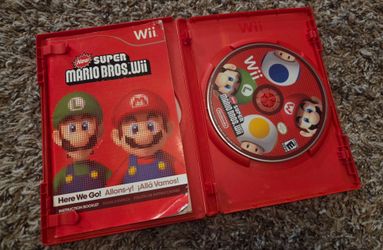New Super Mario Bros. Wii (Red Case) - Nintendo Wii [Pre-Owned]