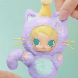 Baby Molly (PURPLE) Leave Me Alone Pocket Friends Series  Pendant POPMART