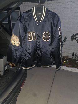 Xl Luck Brand Letterman Flight Jacket
