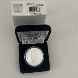 LeBron James .999 Silver Coin