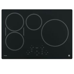 NEW GE PROFILE 30”  INDUCTION 4 ELEMENTS ELECTRIC COOKTOP WITH A FACTORY WARRANTY 6/9/25