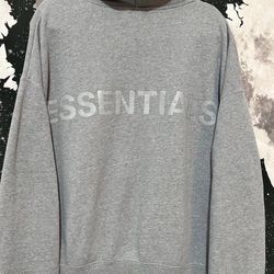 Fear of God Essentials Grey Hoodie 