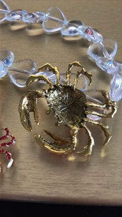 Crab bling set